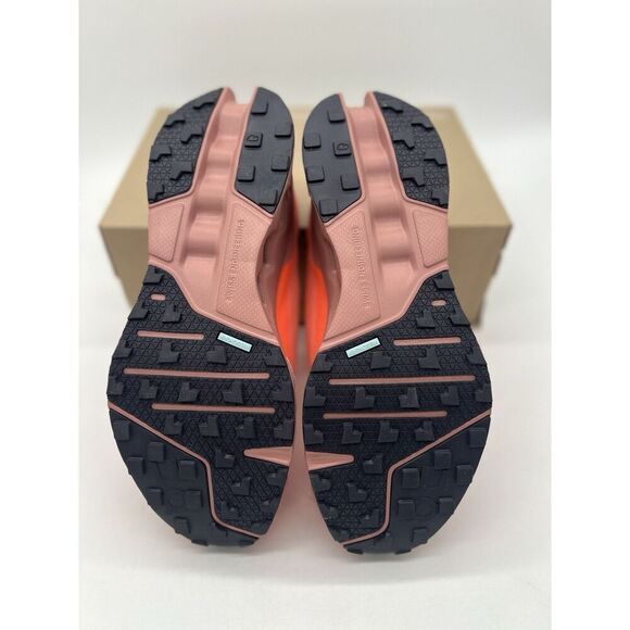 On Men’s Cloudsurfer Trail Running Shoes Flame Dustrose NWOB Size 11.5 - Picture 8 of 9